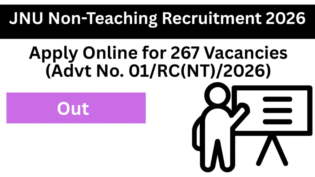 JNU Non-Teaching Recruitment 2026
